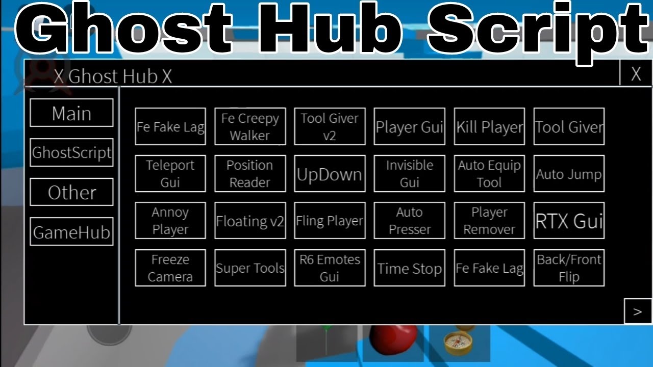 Ghost Hub Script Interface