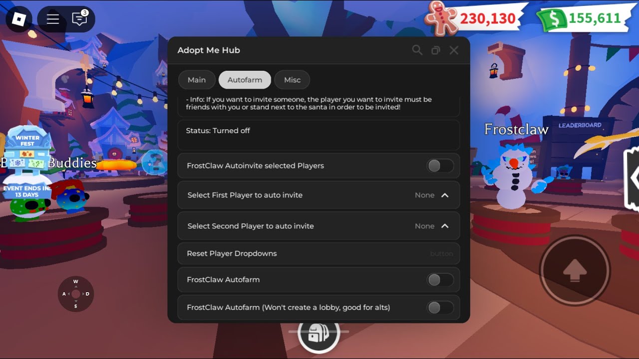Adopt Me Script Interface